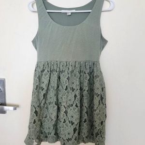 Forever 21 green dress (size M)